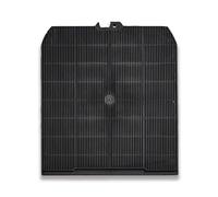 DL SERVICE Compatible with Falmec Type 3 Carbon Filter Adaptable Replacement for Falmec F52 Cooker Hood 21.2 x 23.5 x 3 cm
