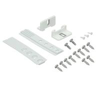 DL SERVICE Mounting Kit for Door Built-in Refrigerator Compatible with Liebherrr Kit 2pcs Sliding Rail Fridge Door Flush Mount Fits Liebherrr Code 9086322, Miele Code 1878720 1878730, Smeg 015