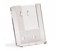 DL/TRIFOLD A5 A4 Wall Mount Leaflet Postcard Brochure Holders Menu Dispenser Displays (1, D/L TRIFOLD)