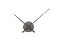 [DL] Wall Clock Little Big Time Mini Metallic Dark Grey