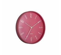 [DL] Wall Clock Shelf Numbers Blush Red