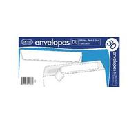 DL White PS Envelopes 50 (20 Pack)