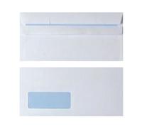 DL Window Envelope 90gsm White Self Seal (1000 Pack)