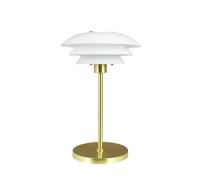 DL20 Table Lamp Opal/ Brass