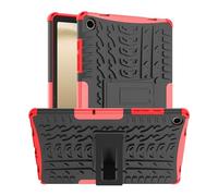 Dlahaby Case Cover for Samsung Galaxy Tab A9 Plus / A9+ 11 inch,PC & TPU Silicone with Stand Protective Cover for Tablet Galaxy Tab A9 Plus (SM-X210/X216/X218),Red