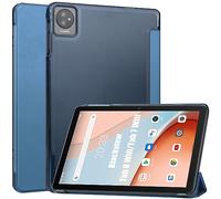 Dlahaby Case for Blackview Tab 7 WiFi/Blackview Tab 8 WiFi,PU Leather & Hard Clear PC Protection Flip Cover with Stand Function for Blackview Tab7 Wifi / Tab8 Wifi Tablet,light blue