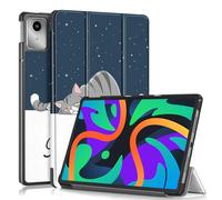 Dlahaby Case for Lenovo Tab M11/ K11 LTE 11 inch 2024,Smart Shell with Stand Function Flip Cover for Lenovo Tab M11 / K11 LTE (TB-330FU/ TB-330XU/ TB-331FC) Tablet,cat