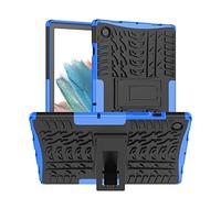 Dlahaby Case for Samsung Galaxy Tab A8 10.5'', Hard PC & TPU Silicone with Stand Protective Cover for Samsung Galaxy Tab A8 10.5 Inch 2021 (SM-X200/X205/X207) Tablet,Dark blue