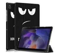 Dlahaby Case for Samsung Galaxy Tab A8 10.5 Inch, PU Leather Protective Case with Stand Function Smart Case Cover for Samsung Galaxy Tab A8 10.5 Inch SM-X200/X205/X207 2021 Tablet, Dont Touch