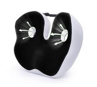 DLBJ Coccyx Pillow Memory Foam Sit Bone Relief Seat Cushion for Butt Lower Back Hamstrings Hips Ischial Tuberosity Reduce Fatigue for Chair,Black,48*39*14CM
