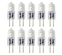 DLEDMOP G4 Halogen Bulbs 20W 220V Halogen Light Bulbs 35W 2 Pin Clear Lamp Bulb 50W for Aroma Lighting Table Lamps Pendant Lamps Etc,50W,10PCS