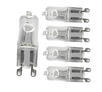 DLEDMOP Halogen Capsule Bulb Halogen Bulbs G9 Halogen Bulb 220V 25W Dimmable Warm White 2800K Halogen Bulb Capsule Lamp for Signal Lights and Kitchen Lighting,25W,5PCS