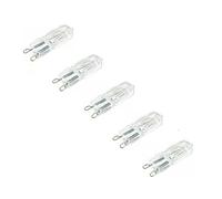 DLEDMOP Halopin Halogen Bulbs G9 Halogen Bulb 220V 40W Dimmable Warm White Bulb 60W Halogen Capsule Lamp for Signal Lights and Kitchen Lighting,60W,5PCS