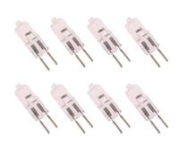 DLEDMOP JC Bi-Pin GY6.35 12V 20W Halogen Tungsten Lamp Clear Capsule Lamp GY6.35 12V 35W Halogen Bulb Warm White 100W Stage Light Bulb 50W 50W 8PCS