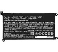 DLH - MOBILE ACCESSORIES 11.4V 3400mAh 39WH LI-POL Battery - Dell YRDD6 / 0YRDD6 /