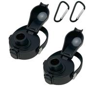 Dlh western Replacement 40 Oz Water Bottle Lid Compatible with Bubba, Hydro Flask, Tal, Contigo and Nalgene, Pack of 2