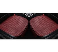DLHFC Car Seat Cushion Pad for Alfa Romeo Spider GTV (Type 916) 1994-2006, Leather Waterproof Non-Slip Auto Front And Rear Seat Covers Protection Accessories,C-2Pcs/Red