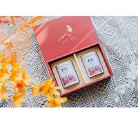 DLIC TEA Taiwan Black Tea Gift Box High Mountain Classic Honey Scented Black Tea Loose Leaves 75g x 2 Can