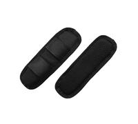 Dlicsy 2 Pcs Shoulder Strap Pad,Soft Extra Thick Shoulder Strap Pad Cushion,Adjustable Padded Shoulder Straps Breathable Detachable Universal Replacement Shoulder Cushion for Bag,Black