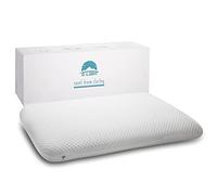 DLIGHT BD Slim 3.2" Memory Foam Full Pillow-Thin, Flat, Soft Yet Supportative for Belly, Back& Stomach Sleepers