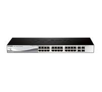 24 10/100/1000 Base-T port with 4 x 1000Base-T /SFP ports