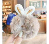 DLINYASHI Wearing a plush headband