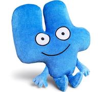 Dlishka BFDI Battle for Dream Island Plush Toy, Cute Cartoon Plushie Soft Stuffed Animal Doll, Kawaii Plush Cushion Pillow, Collectible Character Toy Gift for Fans. (Four)