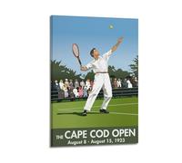 DLJGDS Vintage Sport Squash Poster The Cape Cod Open Decorative Painting Canvas Wall Posters And Modern Family Bedroom Decor 08x12inch(20x30cm)