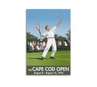 DLJGDS Vintage Sport Squash Poster The Cape Cod Open Decorative Painting Canvas Wall Posters And Modern Family Bedroom Decor 08x12inch(20x30cm)