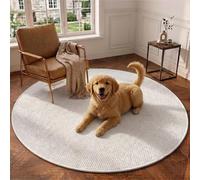 DLLDLGG Dog Cooling Mat Large Size for Summer Kennel, Breathable Cat Bed - Wear-Resistant Weave, Three-Line Reinforced Borders, Non-Fading Bohemian Style Scratch-Proof Pad for Medium and Large Dogs