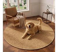DLLDLGG Dog Cooling Mat Large Size for Summer Kennel, Breathable Cat Bed - Wear-Resistant Weave, Three-Line Reinforced Borders, Non-Fading Bohemian Style Scratch-Proof Pad for Medium and Large Dogs