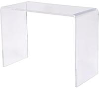 DLLDQBD Clear Acrylic Console Table For Modern Hallway Entryway Living Room Foyer - Long Narrow Entrance Table For Corridor Office Décor(Size:80 * 30 * 75cm/31.5 * 12 * 29.5 in)