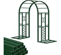 DLLDQBD Garden Arch for Climbing Plants, Metal Trellis Outdoor