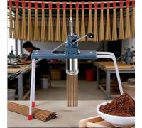 DLLDQBD Manual Stick Incense Making Machine, Buddha Clay Extruder, Making Tool, with 3 Different Sized Mould Plates(2/2.5/3mm), Adjustable Stand 50-56 Cm, for DIY Fragrance Accessory(Color:A)