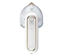 D'llesell Stainless Steel Travel Iron - Wireless, Portable, USB Rechargeable, 360° Ironing, Steam Function, Lightweight