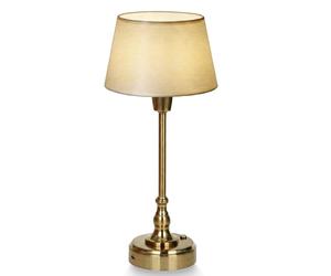 DLLHAVENU Portables Cordless Table Lamp, Fabric Shade Desk Lamp, 5000mAh Rechargeable Battery Powered Lighting, Dimmable Light for Dining Room, Bedroom, Bedside, Bar, Night Light, Camping, Balcony