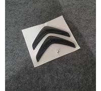 DLLHL Car Emblems for Citroen C1 2014-2022,Metal Logo Badge Original Quality Badge Decal Selfadhesive Emblem Sticker 3D Emblem Ornaments Car Accessories,Black-Logo