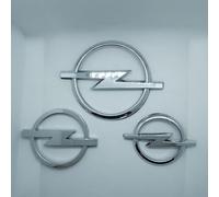 DLLHL Car Emblems for Opel Zafira Tourer C 2016-2019,Metal Logo Badge Original Quality Badge Decal Selfadhesive Emblem Sticker 3D Emblem Ornaments Car Accessories,12.8 cm