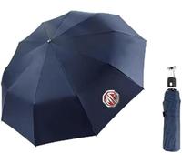 DLLHL Car Umbrella for MG Marvel R 2021-2024,Glass Fiber with Emblem Travel Umbrellas Folding Umbrella Portable Umbrella Automatic Umbrellas for Men and Women,Blue