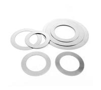 DLNTXFDG 10pcs/50pcs M2 M3 M4 M5 M6 M7 M8 M9 M10 M12 To M40 304 Stainless Steel Ultrathin Adjust Gasket Shim(50pcs M3x7xThick,Thick 0.1mm)