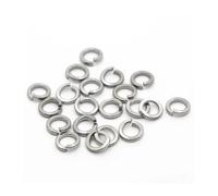 DLNTXFDG 2pcs-100pcs M1.6 M2 M2.5 M3 M3.5 M4 M5 M6 M8 M10 M12 M16 M24 304 Stainless Split Lock Washer Elastic Gasket(100pcs M2.5)