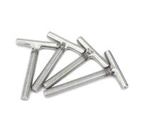 DLNTXFDG 304 Stainless Steel M4 M5 M6 M8 M10 M12 T Shape Welding Screws(M12x75mm 2pcs)