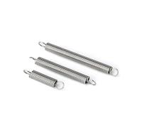 DLNTXFDG 5pcs/ Wire Dia 0.6mm Stainless Steel Tension Spring With Extension Spring Lengh 20-120mm(30mm,6mm)