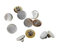 DLNTXFDG 9mm 11mm Natural Shell Shank Buttons For Women Blouse(9mm 10pcs)