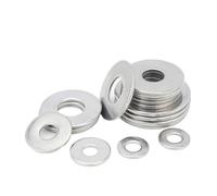 DLNTXFDG M1.6 M2 M3 M5 M6 M8~ M24 304 Stainless Steel Gasket Ultra-thin Metal Screw Flat Washer(M8x20x1.5 x5pcs)
