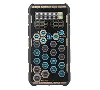 DLOETT Handheld Outdoor Portable DSP Sound Card Effects Device Audio Card Sound Mixer Voice Changer for Phone Computer