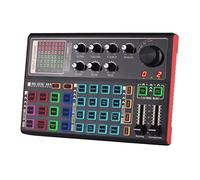 DLOETT K300 External Voice Changer Audio Mixer Multiple Sound Effects and Scene Modes