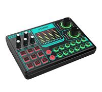 DLOETT X9 Mini Computer External Mobile Phone Sound Card for Home Computer Recording Live Broadcast Recording Repair Tone Mixer