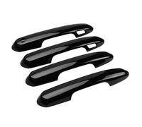 DLOVEG Car Door Handle Cover Compatible for 2019-2021 2022 2023 Toyota Rav4 Accessories for Highlander 2023 2022 2021 2020 Handle Protectors with 4 Holes fo Auto Sensors (Glossy Black)