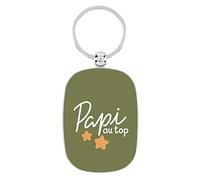 DLP Derrière la Porte Opat Grandpa Design Keyring, Multicolored, One size